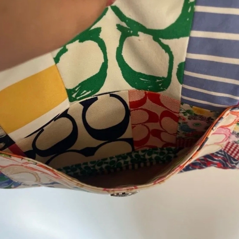 Coach Multicolor Patchwork Shoulder Bag - image 3